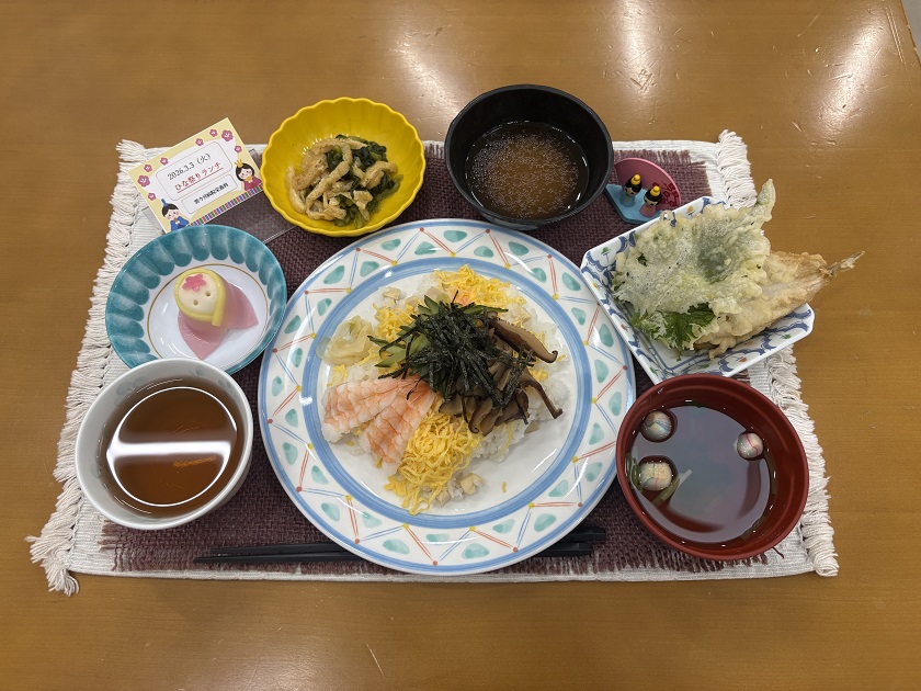 ひな祭りランチ